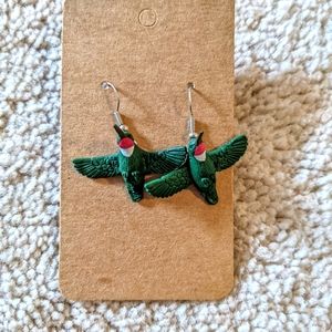 Hummingbird earrings